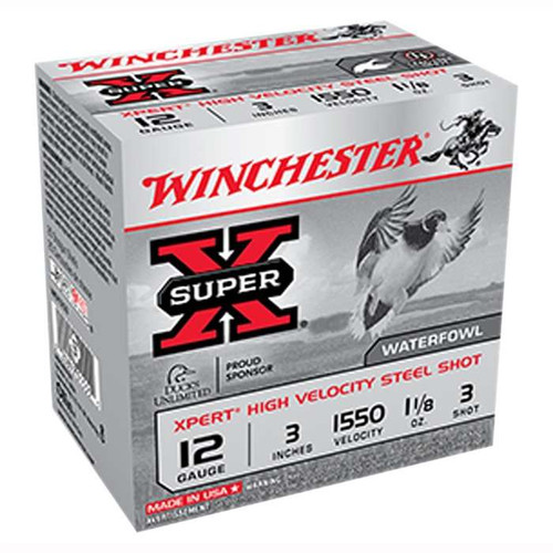 Winchester 12 Gauge Shotgun Ammunition WEX1233VP 3" #3 - 100 Shells