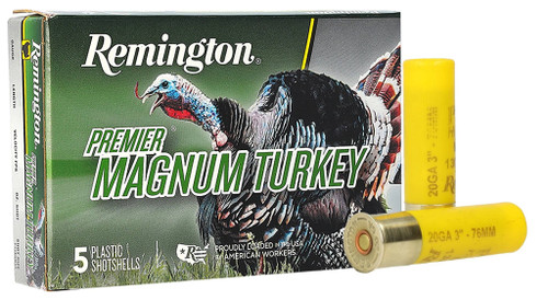 Remington 20 Gauge Ammo 1 1/4 oz #6 Lead Ammunition - 5 Rounds