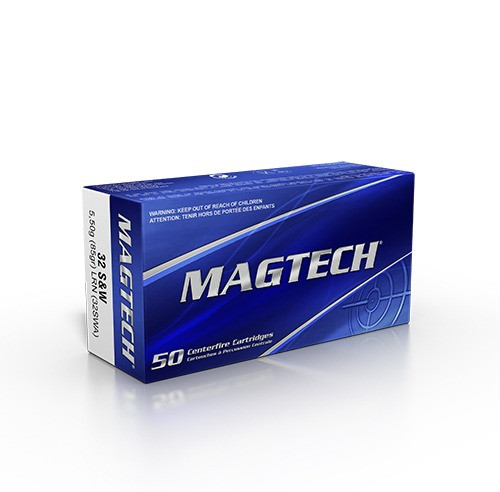 Magtech .32 Smith & Wesson Ammo 85gr LRN Ammunition - 1000 Rounds