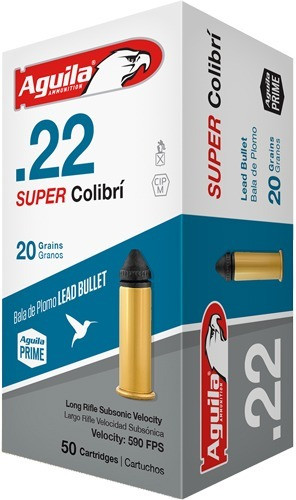 Aguila .22 Long Rifle Ammo 20gr LS Ammunition - 50 Rounds