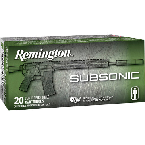 Remington 300 Blackout Ammo 220gr OTFB Ammunition - 20 Rounds