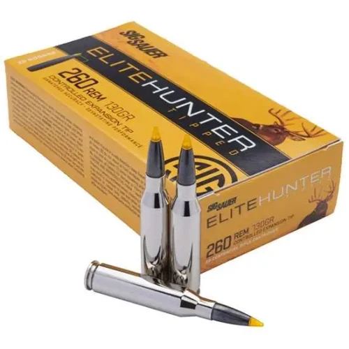 Sig Sauer .260 Rem Ammo 130gr CET Ammunition - 20 Rounds
