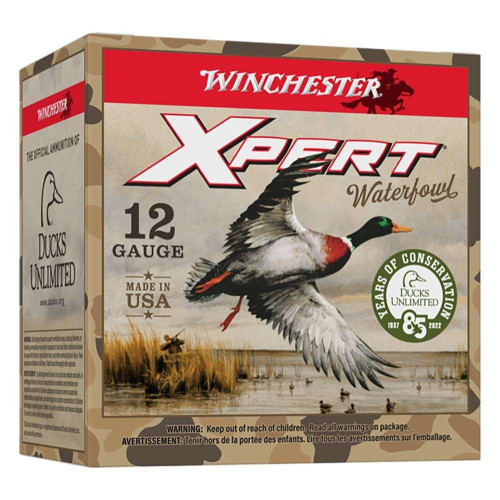 Winchester 12 Gauge Ammo 1-1/4 oz #2 Steel Ammunition - 25 Rounds