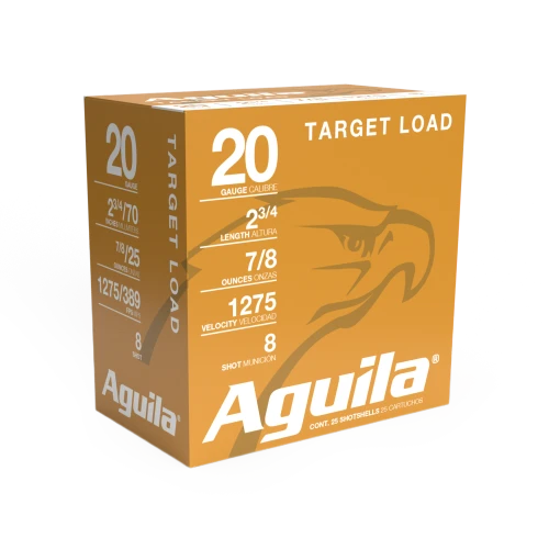 Aguila 12 Ammo 7/8 oz #8 Lead Ammunition - 25 Rounds