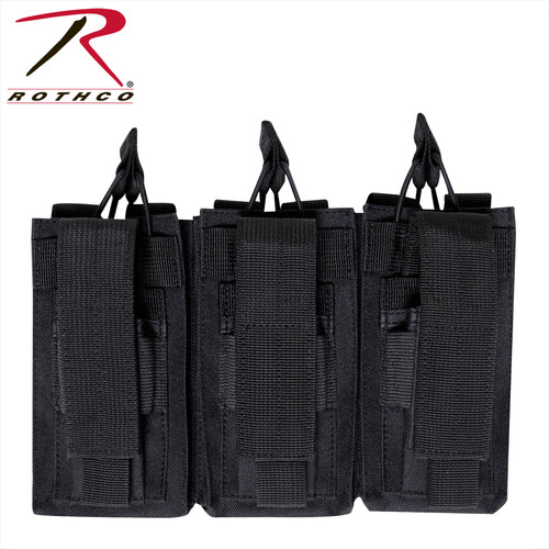 Rothco MOLLE Triple Kangaroo Rifle and Pistol Mag Pouch