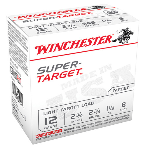 Winchester 12 Gauge Shotgun Ammunition TRGT12M7@ 2.75" #7 - 250 Shells