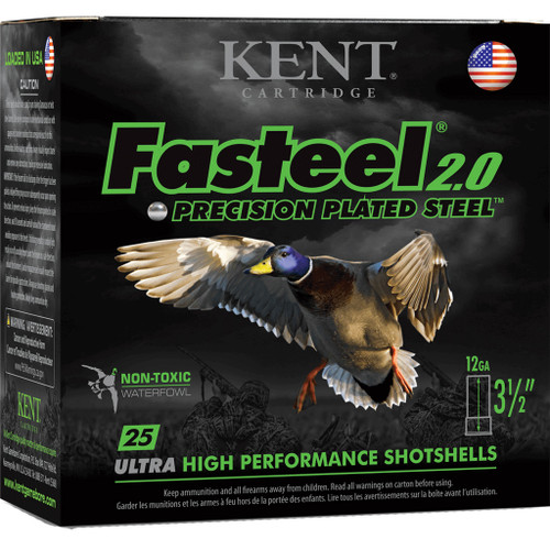 Kent Cartridge 12 Gauge Shotgun Ammunition 3.5" BBB - 25 Shells