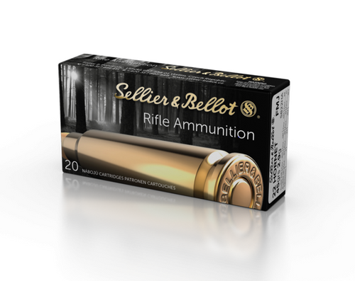 Sellier & Bellot .22 Hornet Ammo 45gr FMJ Ammunition - 1800 Rounds