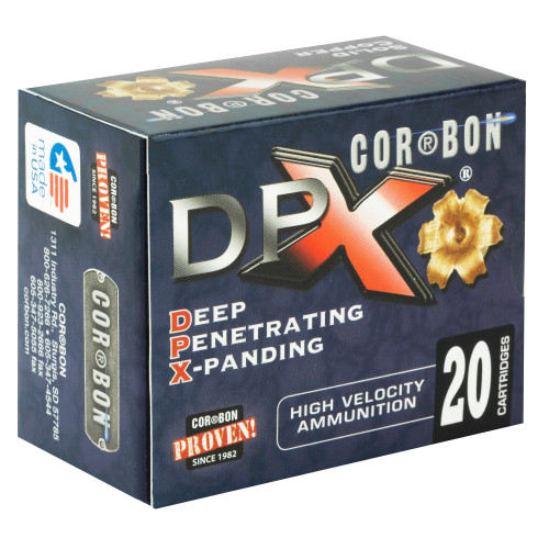 Cor-Bon 38 Special Ammo 110gr XPB Ammunition - 20 Rounds