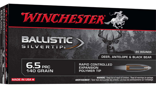 Winchester 6.5 PRC Ammo 140gr PT Ammunition - 20 Rounds