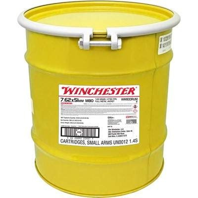 Winchester Ammunition 5.56mm Ammo 149gr FMJ Ammunition - 7500 Rounds