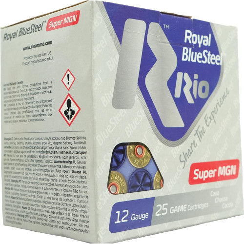 Rio Ammunition 12 Gauge Ammo 1-3/8 oz #3 Steel Ammunition - 25 Rounds