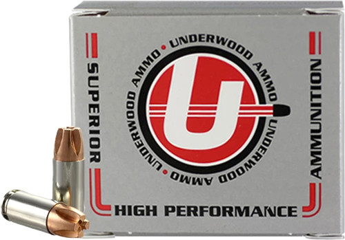 Underwood Ammo 9mm Ammo 115gr Copper Solid Ammunition - 20 Rounds