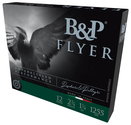 B&P Ammunition 12 Gauge Ammo 1 1/4 oz #8 Lead Ammunition - 10 Rounds