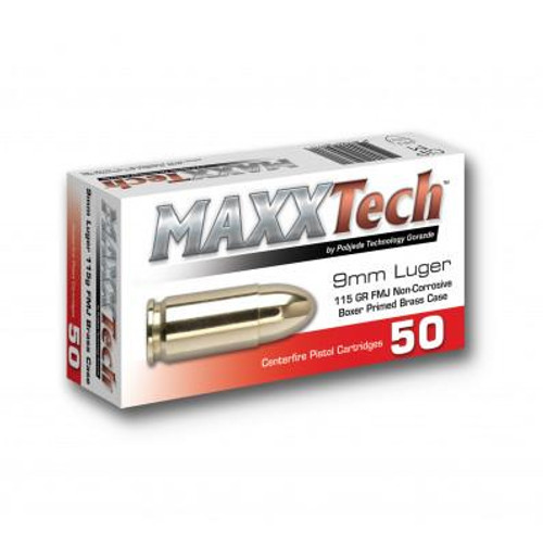 Tulammo 9mm Ammo 115gr FMJ Ammunition - 500 Rounds