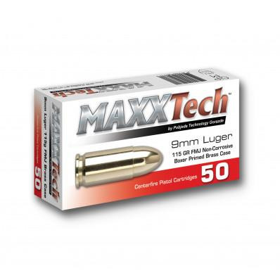 Tulammo 9mm Ammo 115gr FMJ Ammunition - 500 Rounds