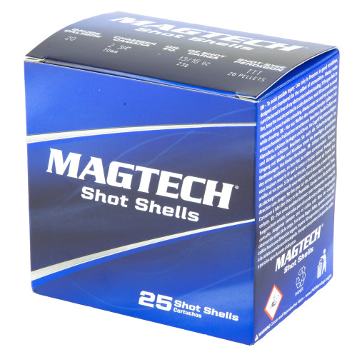 Magtech 20 Gauge Ammo 13/16 oz TTT Lead Ammunition - 25 Rounds