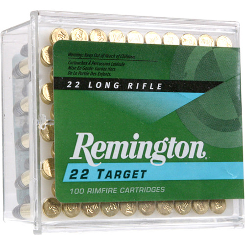 Remington 22LR Ammo 40gr LRN Ammunition - 100 Rounds