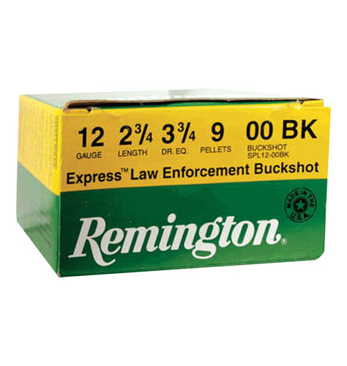 Remington 12 Gauge Ammo 00 Buck Ammunition - 250 Rounds