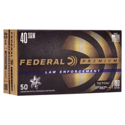 Federal .40 S&W Ammo 180gr JHP Ammunition - 50 Rounds