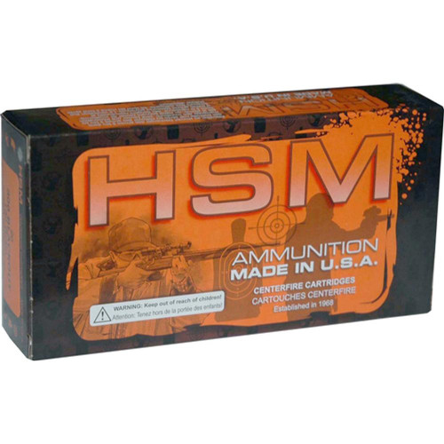 HSM Ammunition .50 AE Ammo 300gr Hollow Point Ammunition - 25 Rounds
