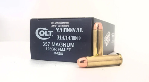 DoubleTap .357 MAG Ammo 125gr FMJ-FP Ammunition - 50 Rounds