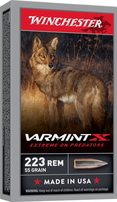 Winchester Ammunition 223 Rem Ammo 55gr PT Ammunition - 20 Rounds