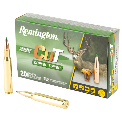 Remington 270 Win Ammo 130gr Copper Ammunition - 20 Rounds