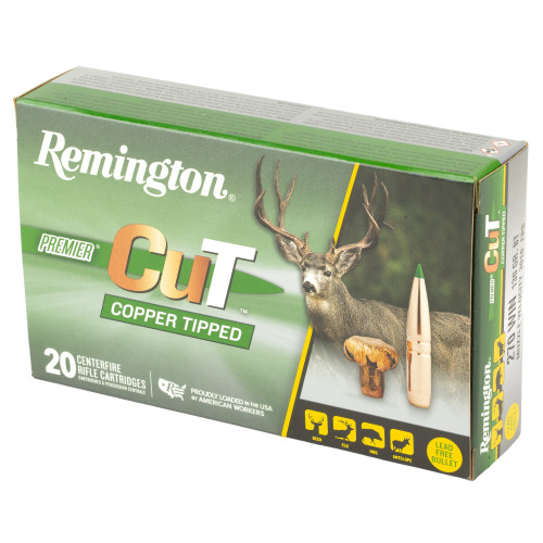 Remington 270 Win Ammo 130gr Copper Ammunition - 20 Rounds
