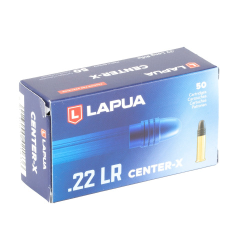 Lapua .22 LR Ammo 40gr LRN Ammunition - 50 Rounds