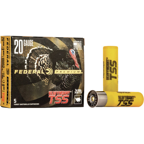Federal 20 Gauge Ammo 1 5/8 oz #7/#9 Tungsten Ammunition - 5 Rounds