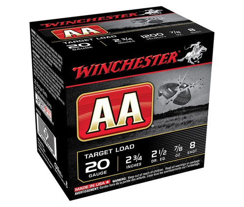 AA Target 20Ga 2.75" 7/8oz 2.5dr #8