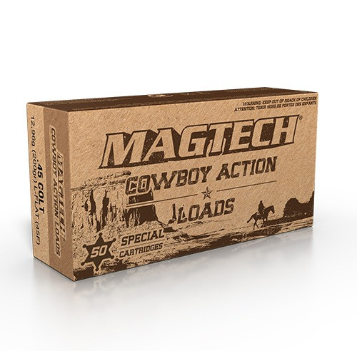 Magtech .45 Colt Ammo 250gr Lead Flat Nose Ammunition - 50 Rounds