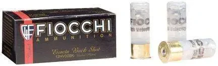 Fiocchi 12 Gauge Ammo 00 Buck Lead Ammunition - 10 Rounds