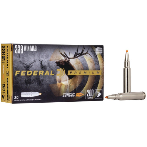 Federal .338 Win Mag Ammo 200gr TBT Ammunition - 20 Rounds