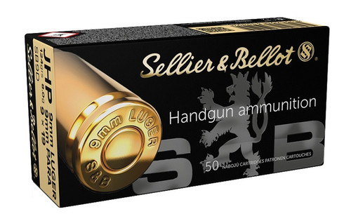 Magtech 9mm Ammo 124gr JHP Ammunition - 50 Rounds