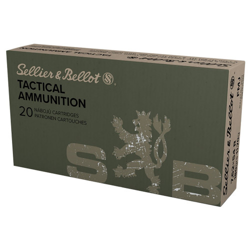 Sellier & Bellot 7.62 x 54 R Ammo 180gr FMJ Ammunition - 20 Rounds