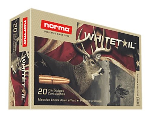 Norma .243 Win Ammo 100gr PSP Ammunition - 20 Rounds