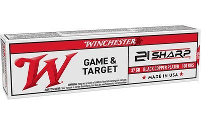Winchester .21 Sharp Ammo 37gr BCP Ammunition - 100 Rounds