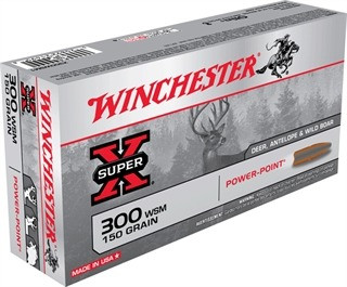 Winchester Ammunition 7mm-08 Rem Ammo 140gr PP Ammunition - 20 Rounds