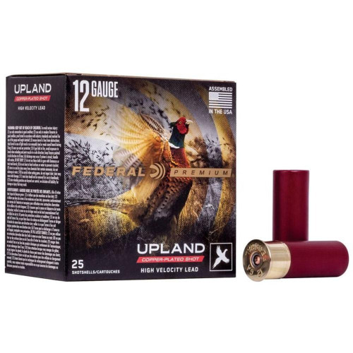 Federal 12 Gauge Ammo 1-3/8 oz #6 Lead Shot Ammunition - 25 Rounds