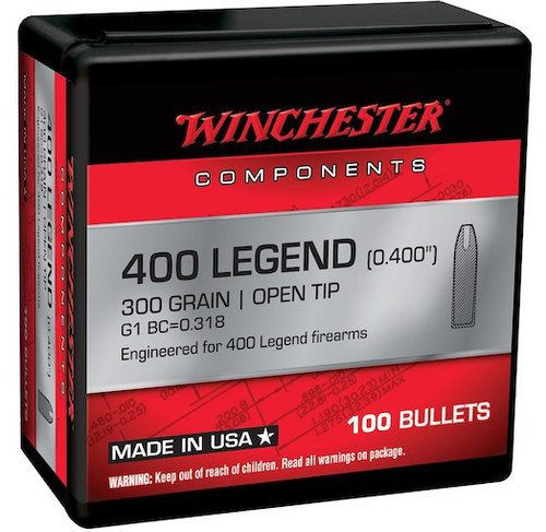 Winchester 400 Legend Ammo 300gr HP Ammunition - 100 Rounds