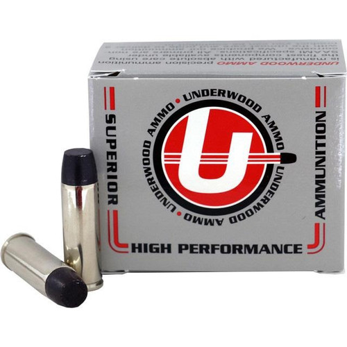 Underwood Ammo .41 Remington Magnum Ammo 265gr HC Ammunition - 20 Rounds