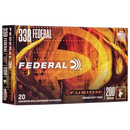 Federal .338 Ammo 200gr FSP Ammunition - 20 Rounds