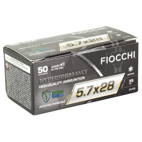 Fiocchi 5.7x28 Ammo 35gr JF Ammunition - 50 Rounds