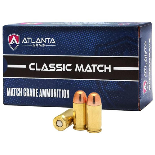 Atlanta Arms .380 ACP Ammo 100gr FMJ Ammunition - 50 Rounds