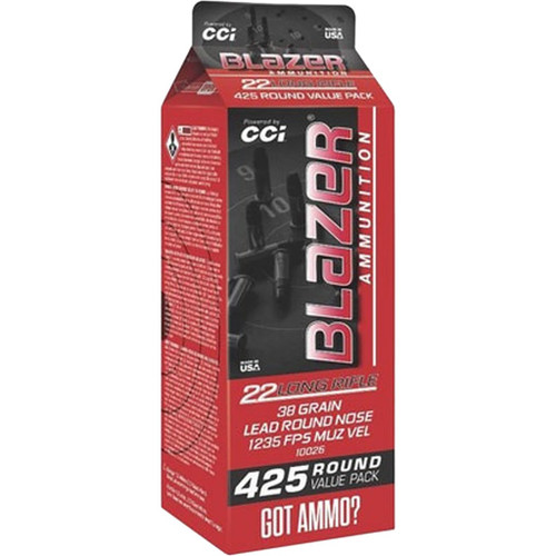 CCI .22 LR Ammo 38gr LRN Ammunition - 425 Rounds