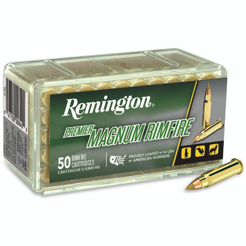 Remington 17 HMR Ammo 17gr Tipped Ammunition - 50 Rounds