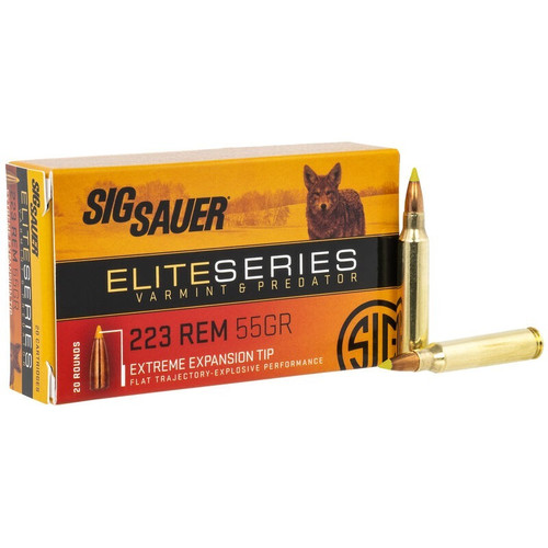 Sig Sauer .223 Rem Ammo 55gr PT Ammunition - 20 Rounds