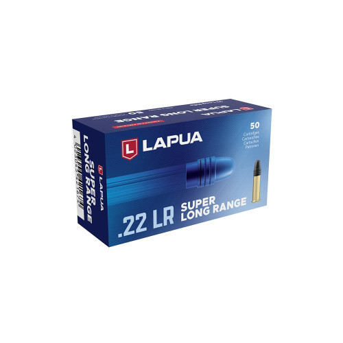 Lapua .22 LR Ammo 40gr LRN Ammunition - 50 Rounds